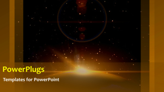 PowerPoint Template - An abstract background